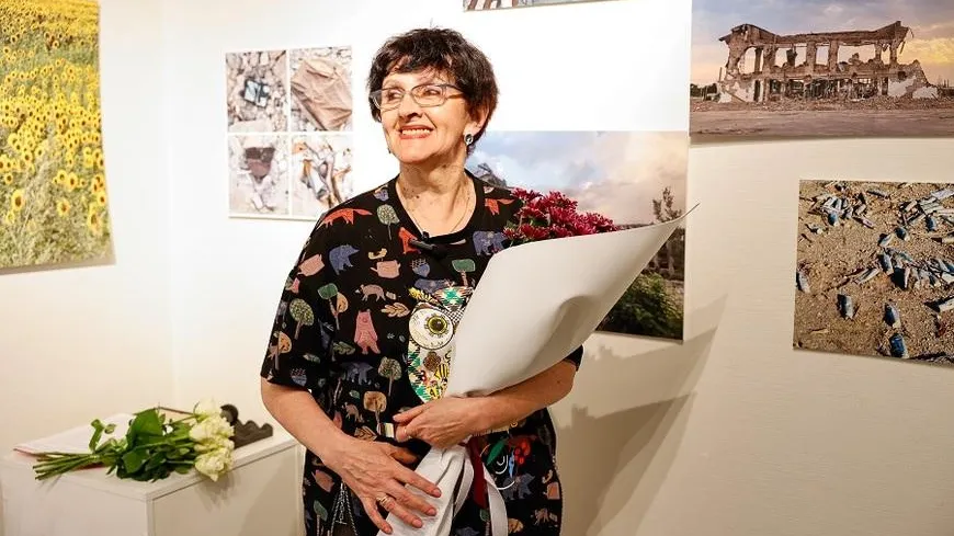 Фотограф рассказала жителям Мытищ о поездке в зону СВО