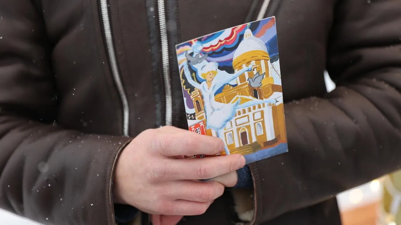 «Петербургский дневник» запустил конкурс детских рисунков для «Новогодней почты»