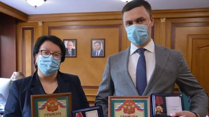 Глава Красногорска удостоена общественной награды за усердие и инициативу