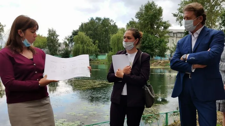В Королеве завершили благоустройство парка у ДиКЦ «Костино»