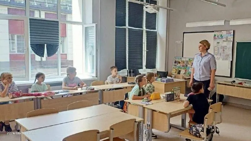 Для детей Серпухова провели беседу в рамках акции «Здоровье — твое богатство»