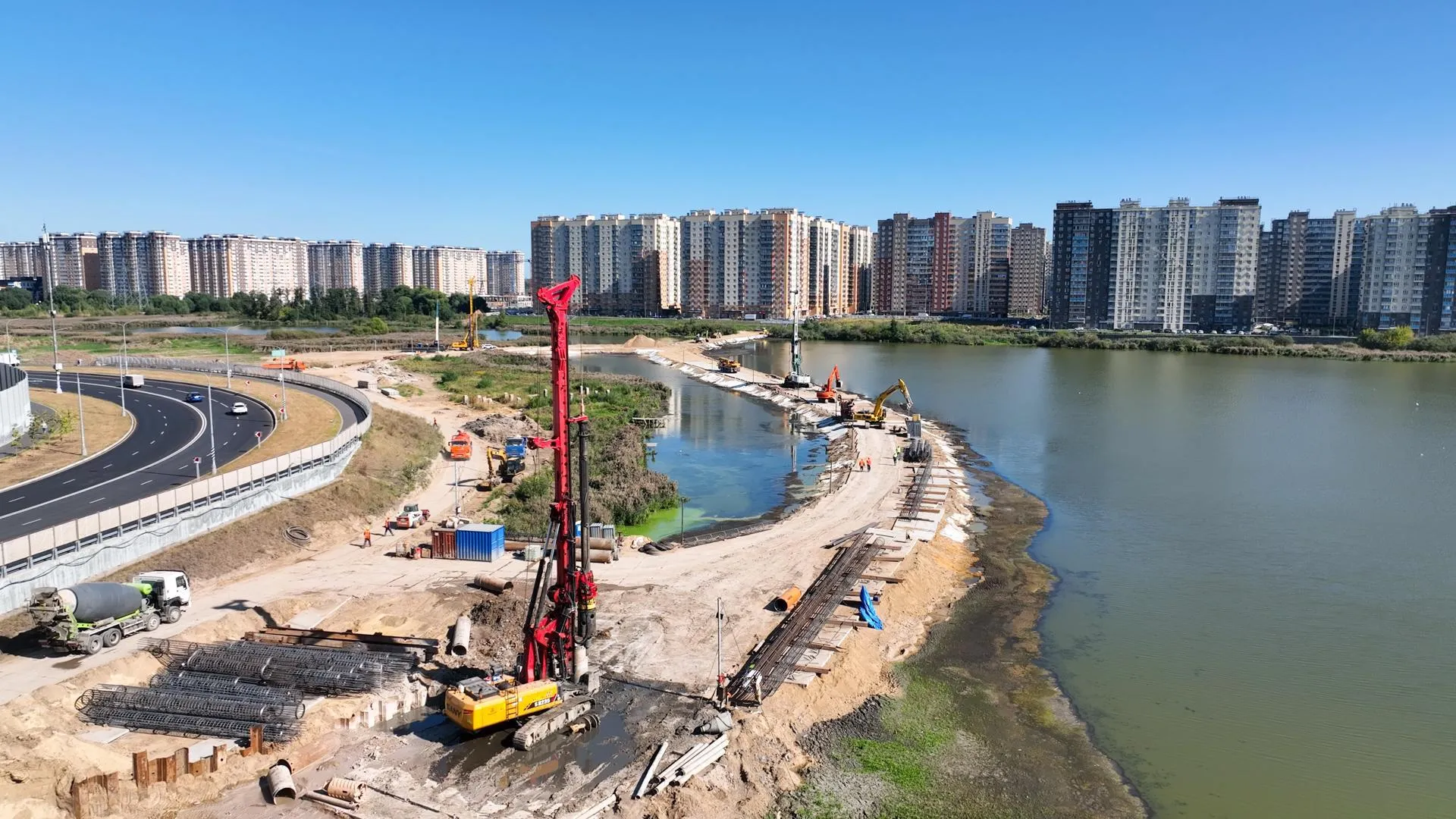 Строительство моста «Дружба» в Люберцах завершат в 2025 году