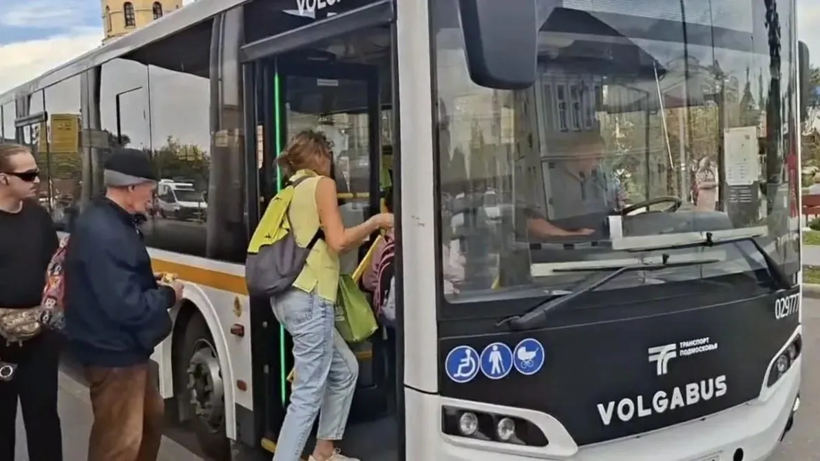 На маршрут № 324 в Бронницах вышли два новых автобуса