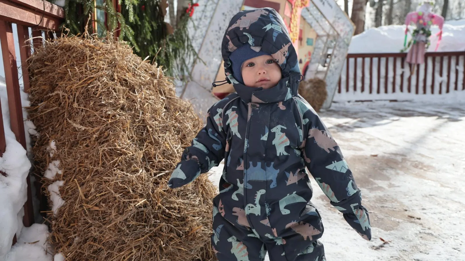 В Кашире отметили Масленицу конкурсом и сожжением чучела