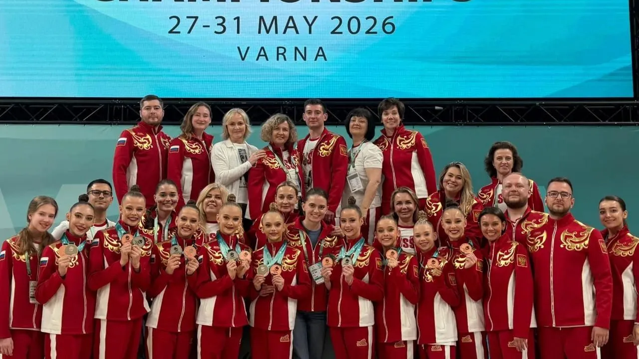 Подмосковная гимнастка выиграла три медали в Варне