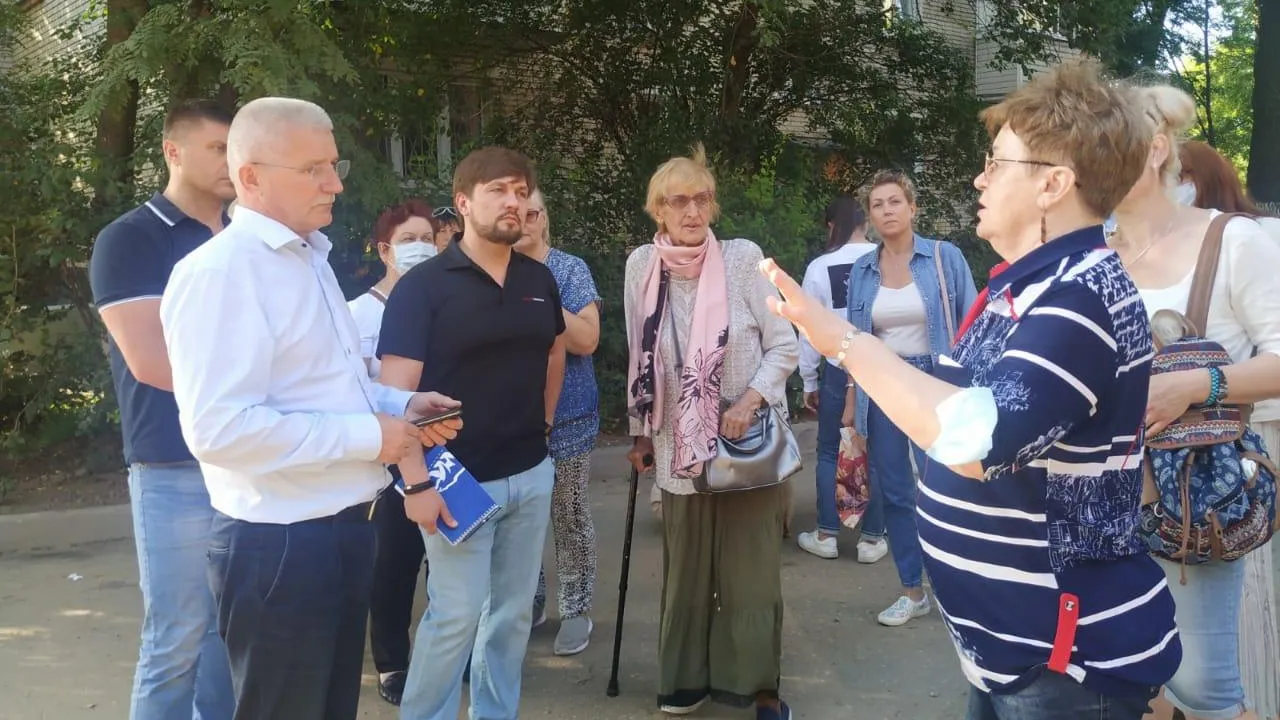 Жители Подольска пожаловались на низкое качество благоустройства во дворе