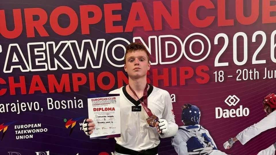Тхэквондист из Подмосковья взял бронзу чемпионата Европы в Сараево