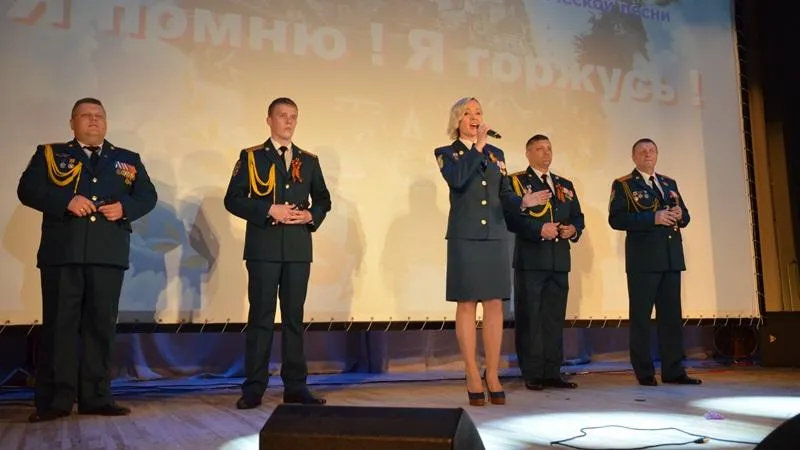 Фестиваль патриотической песни в честь Победы в ВОВ прошел в Электрогорске