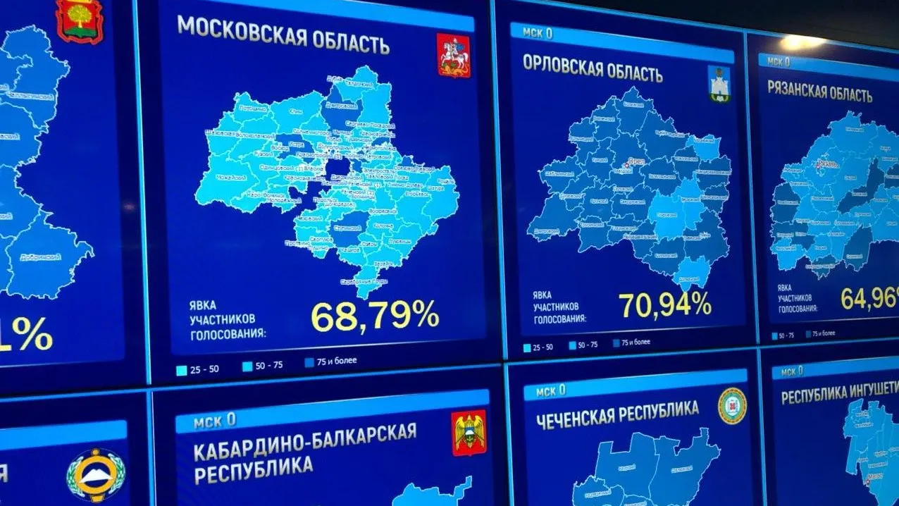 Стали известны округа‑лидеры Подмосковья по явке на голосование по Конституции на 15:00