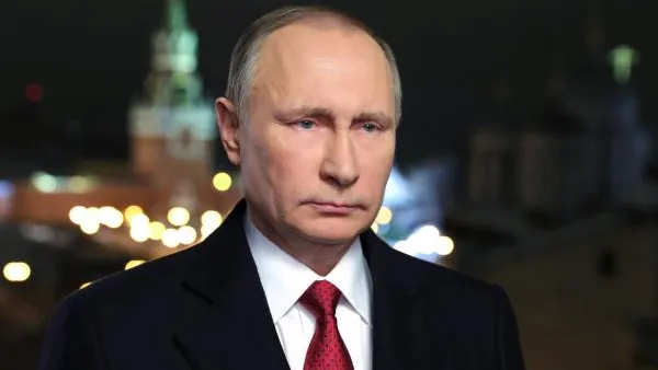 Путин выступил с новогодним обращением к россиянам