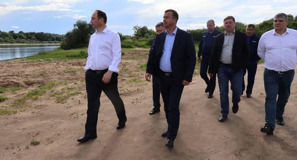 В Ступине проверили несанкционированное место купания