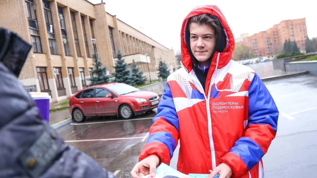 В Московской области трудятся 25 тыс волонтеров
