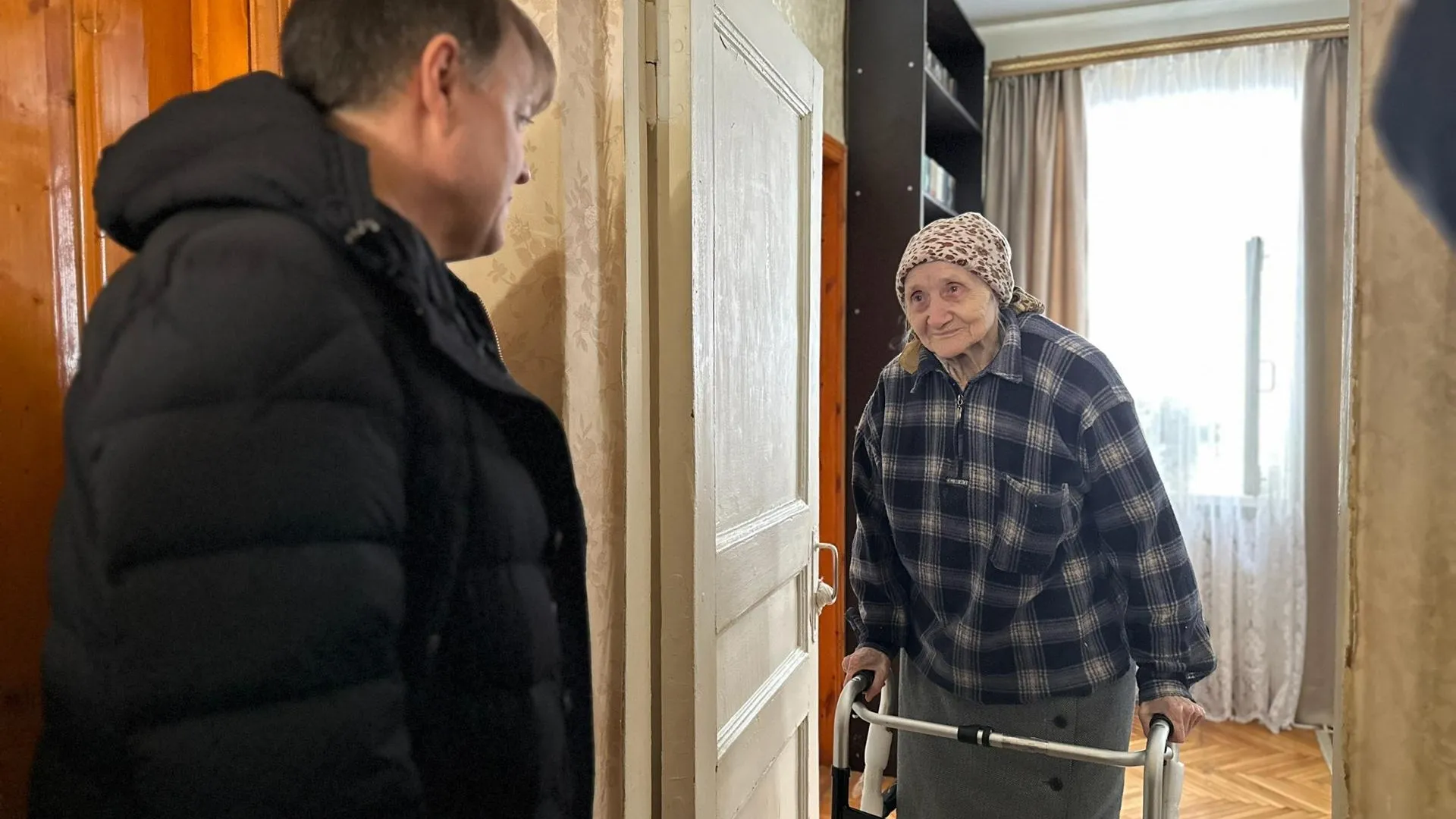 В Ленинском округе предприниматели исполнили желание труженицы тыла