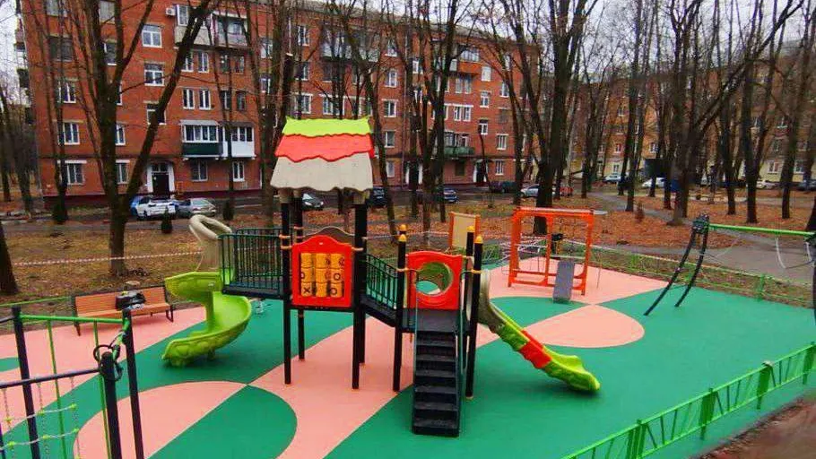 3 новые детские игровые площадки установили в Подольске