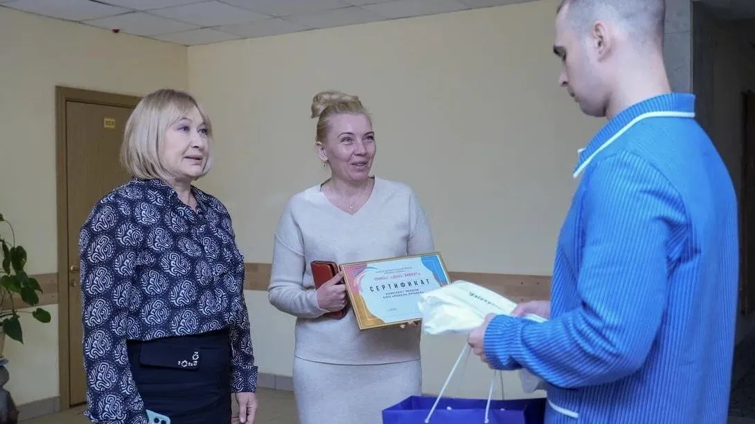 Омбудсмен Подмосковья Фаевская поздравила участника СВО с днем рождения