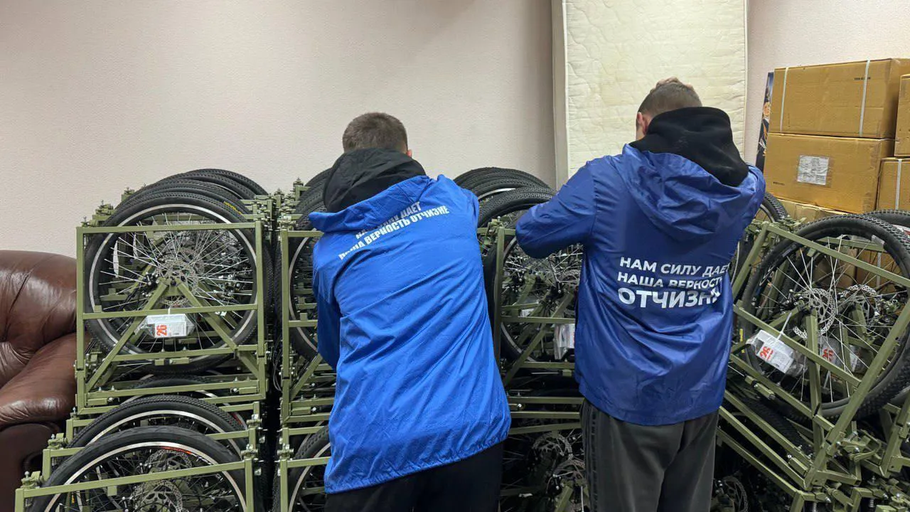 Жители Подольска отправили эвакуационные телеги в зону СВО