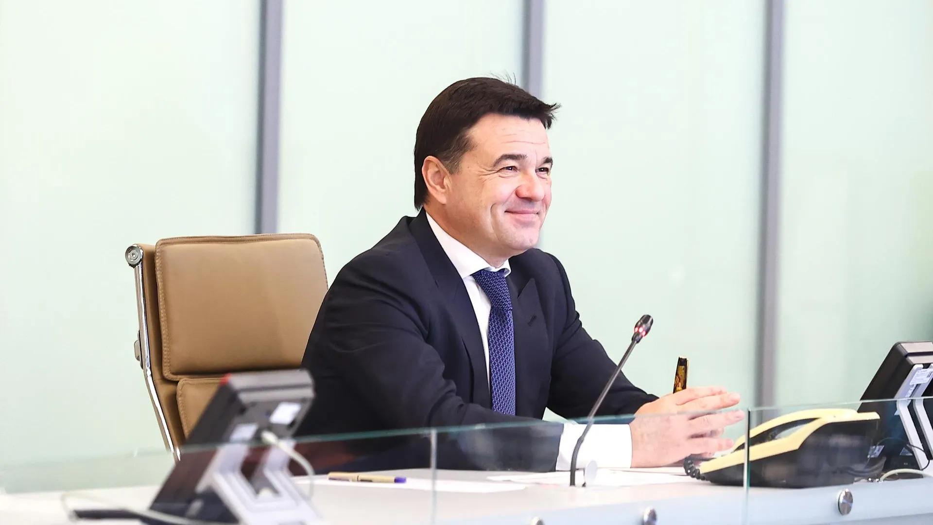 Губернатор Подмосковья поздравил глав Балашихи и Фрязина с днем рождения