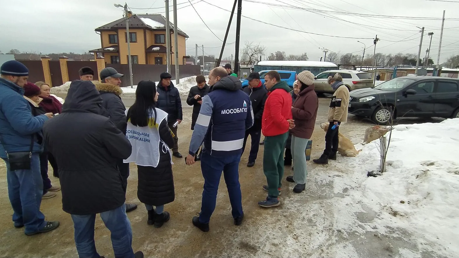 В деревне Медвежьи Озера прошла встреча по программе «Социальная газификация»