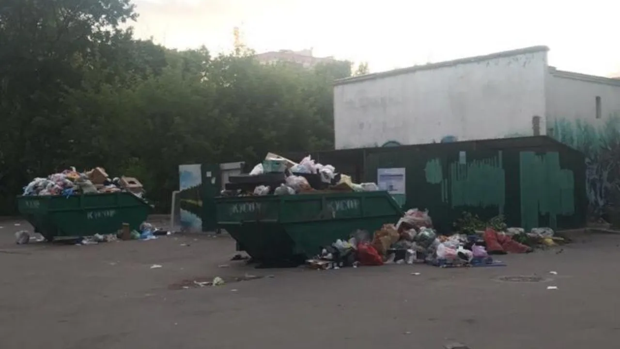 Навалы мусора у дома на улице Пушкина в Балашихе ликвидировали после обращения жительницы