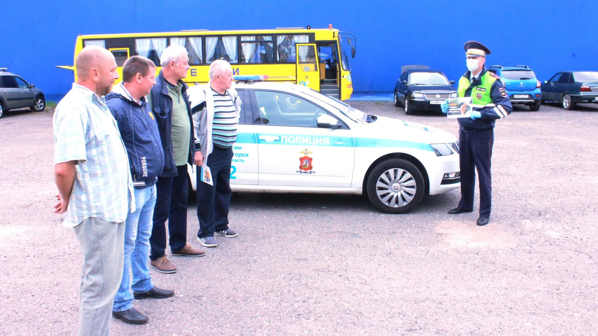 Сотрудникам автотранспортных предприятий Красногорска напомнили об опасности пьяной езды