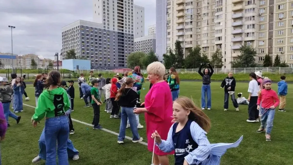 В Химках Подмосковья отметили День защиты детей в школе №31