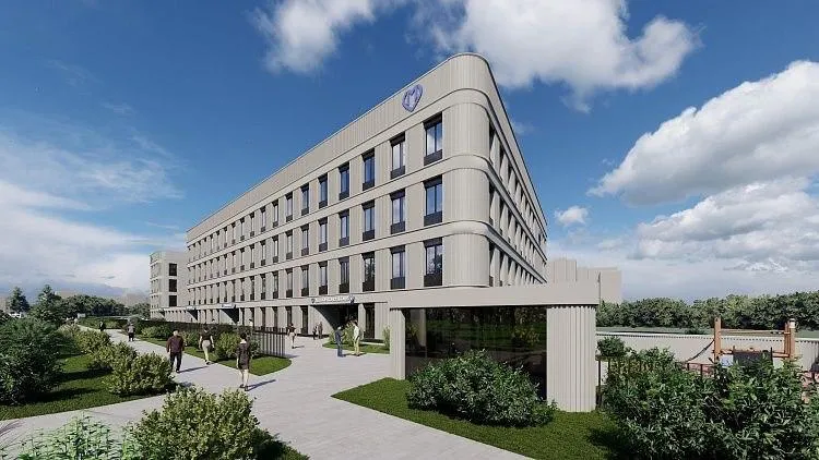 Загрутдинов: монолит детско-взрослой поликлиники в Некрасовке готов на 50%