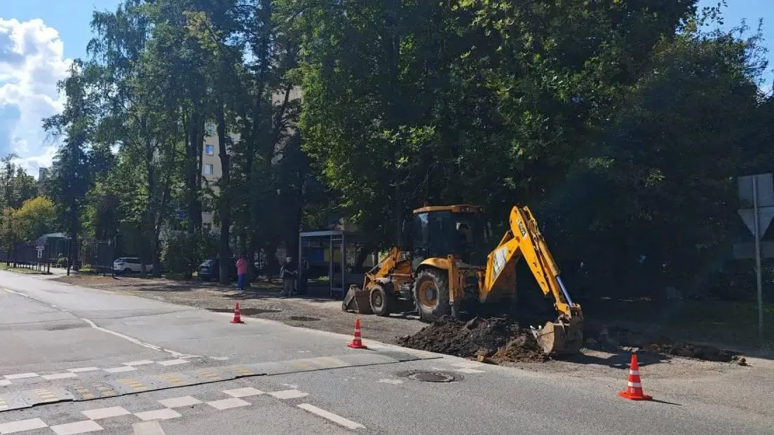 В Химках начали обновлять 54 остановки в рамках первого этапа