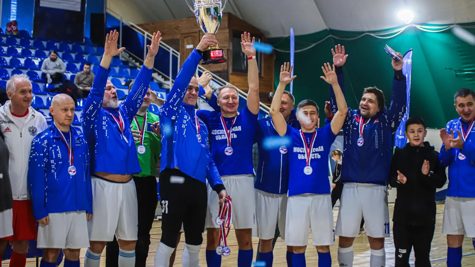 Подмосковье заняло второе место чемпионата России по мини-футболу среди врачей