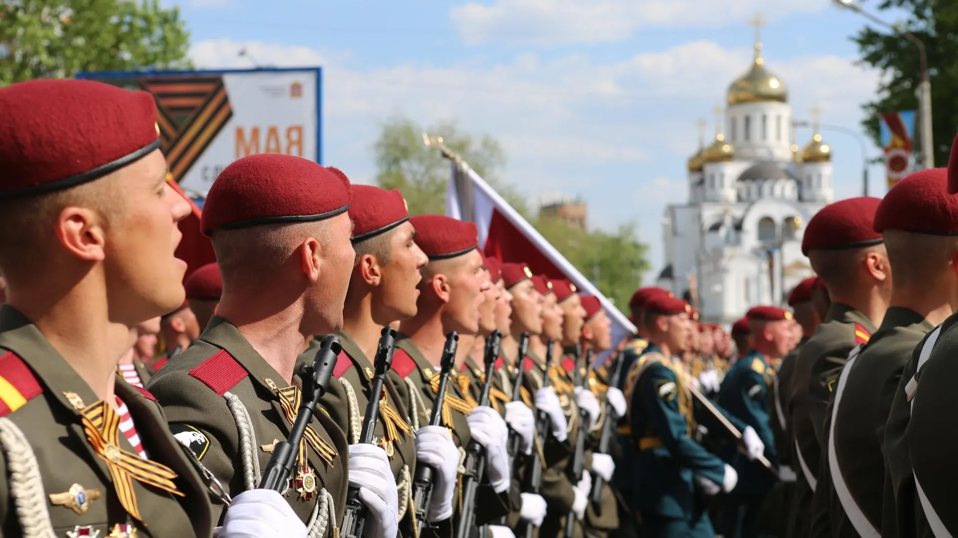 Военнослужащие дивизии имени Дзержинского в Балашихе подготовились к параду Победы