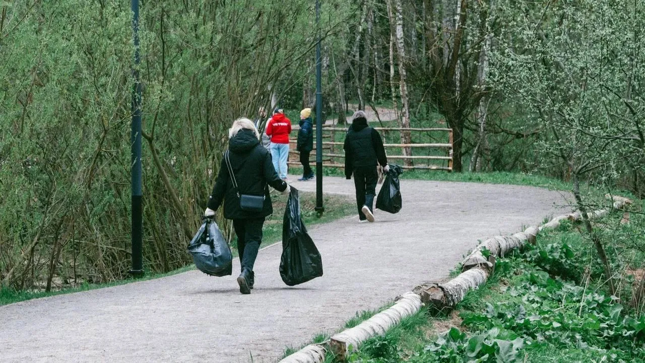 В Домодедове прошел общегородской субботник
