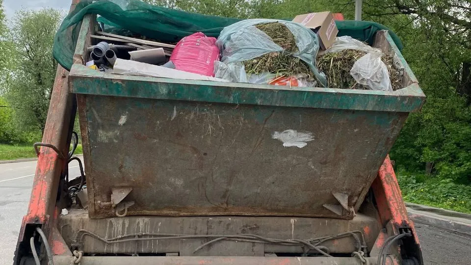 В Долгопрудном предотвратили незаконный сброс строительного мусора