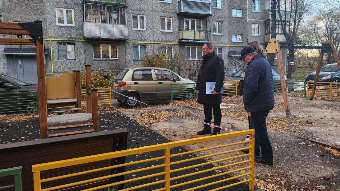 Новую детскую игровую площадку установили в Богородском округе