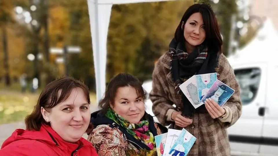 Посткроссеры Люберец поздравили почтовиков с профессиональным праздником