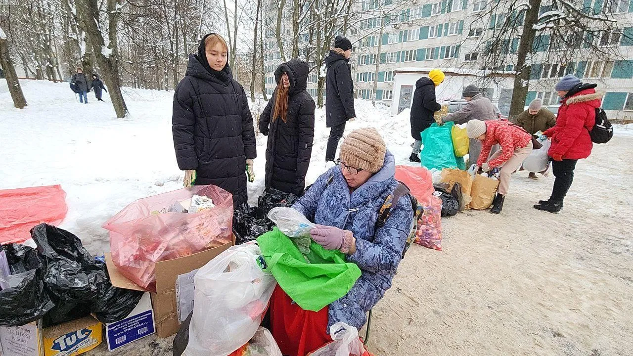 В Видном прошла экологическая акция по раздельному сбору отходов