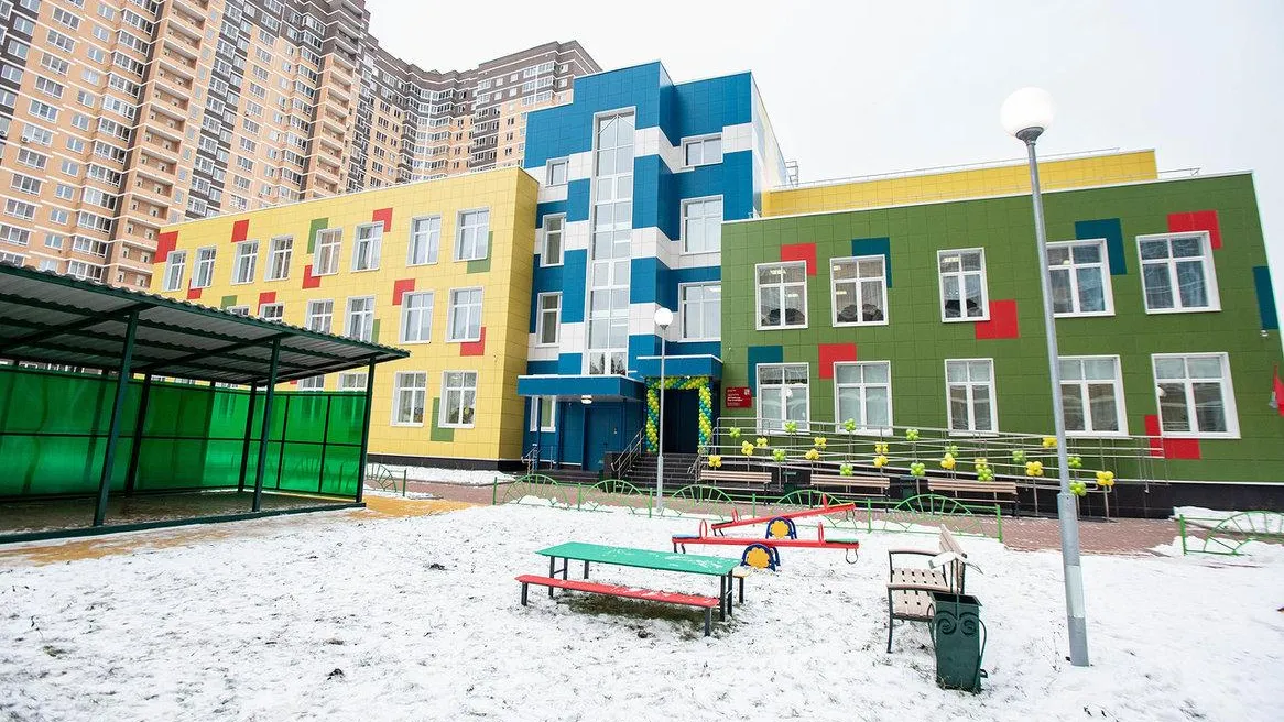 Детсад «Павушка» в микрорайоне Балашихи принял первых воспитанников