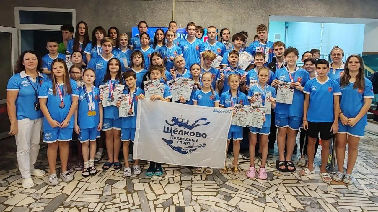 Более 60 медалей завоевали пловцы Щелкова на «Открытом Кубке»