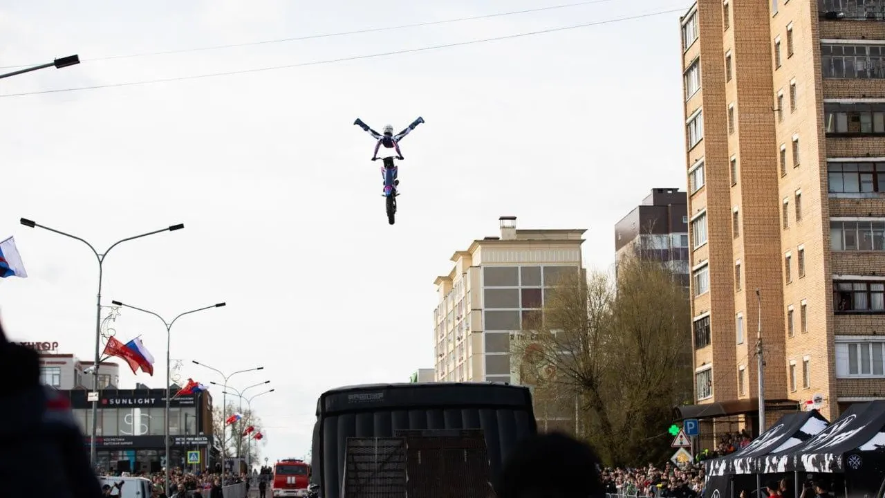 Шоу мотофристайла FMX13 в Подмосковье посетили более 45 тыс зрителей
