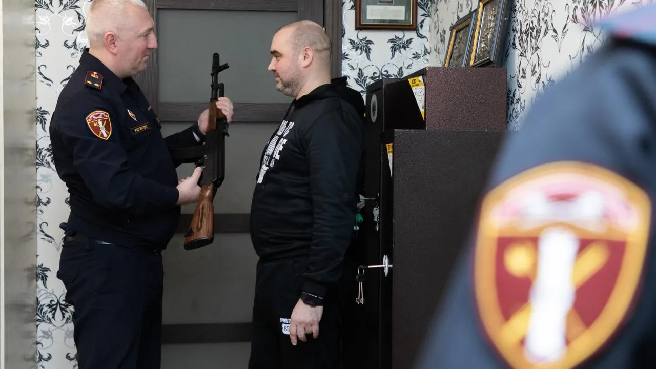 Росгвардия Подмосковья провела 35 тыс проверок владельцев оружия в 2025 г