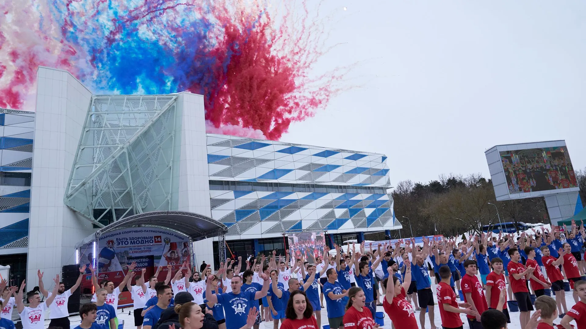 В Красногорске прошла акция «Быть здоровым — это модно!»