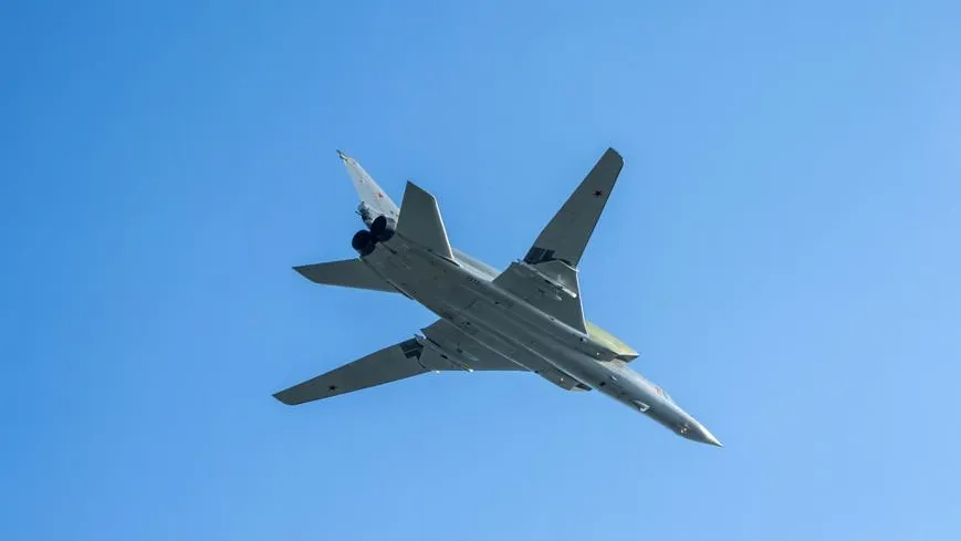 Самолет Ту-22М3 рухнул возле Свирска в Иркутской области