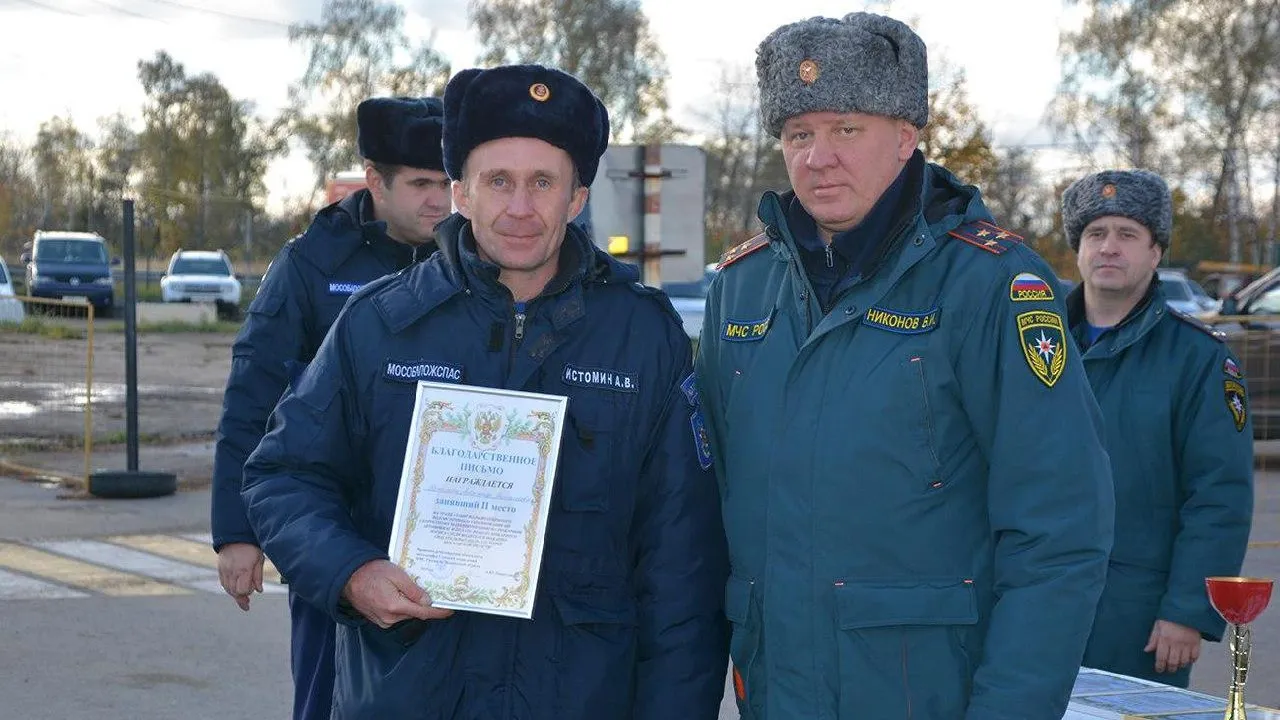 В Щелкове определен лучший водитель пожарной техники