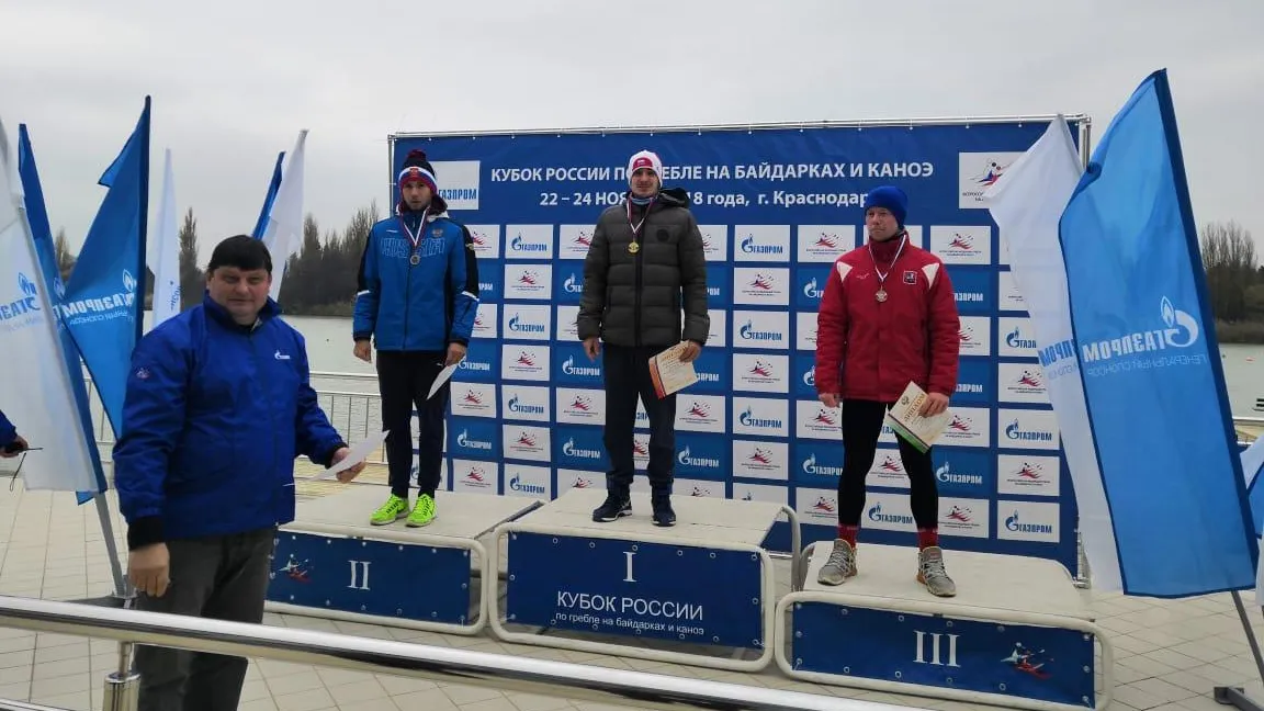 Спортсмены из Люберец завоевали два золота на Кубке России по гребле на байдарках