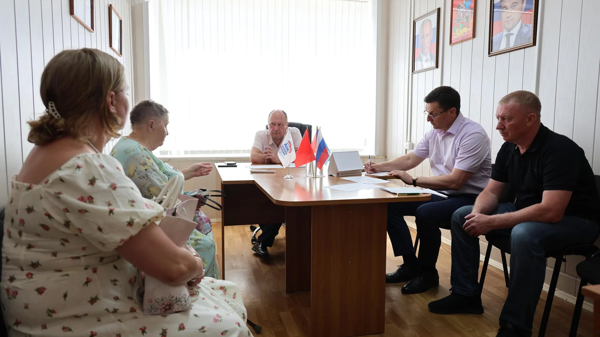 Замглавы Павлово-Посадского округа провел прием по ЖКХ 2 июля