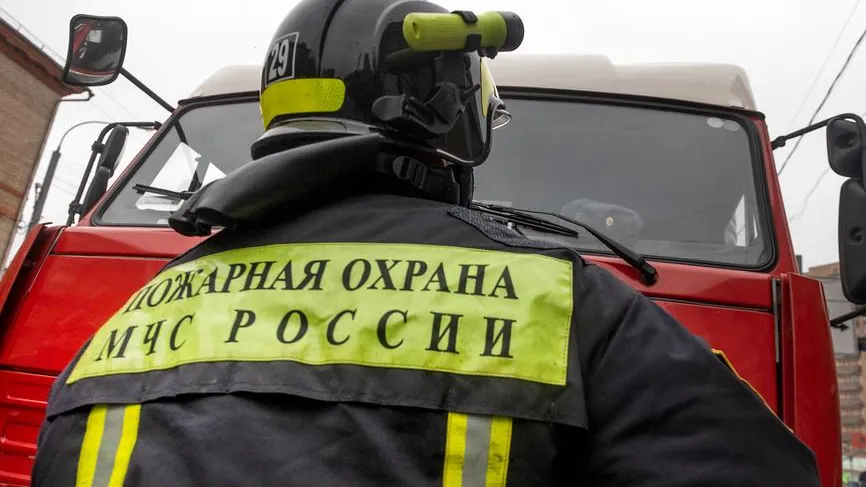 Пожар произошел в Муроме из-за сбитого беспилотника
