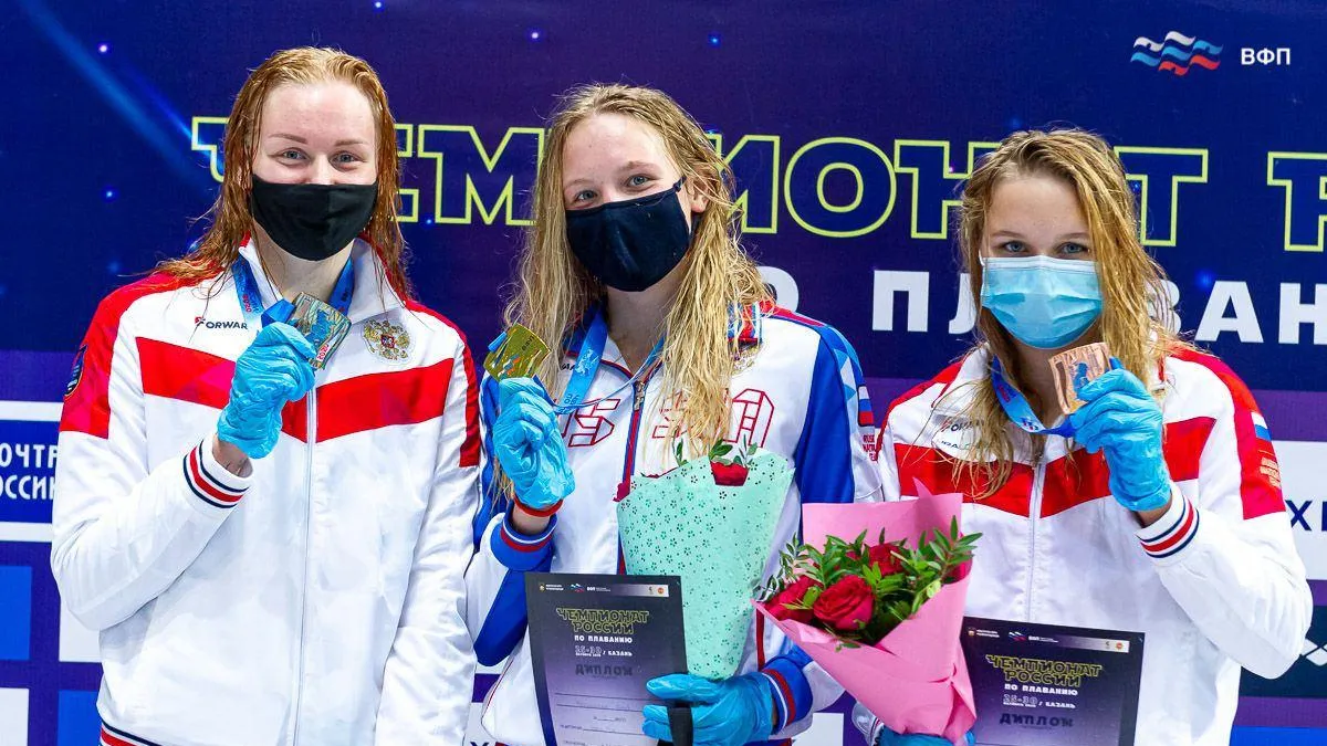 Пловчиха из Мытищ установила новый юношеский рекорд России