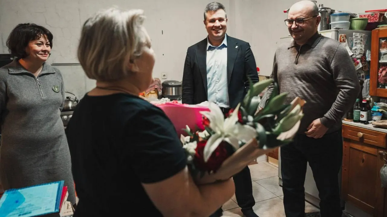 В Лосино-Петровском встретились с семьей бойца СВО