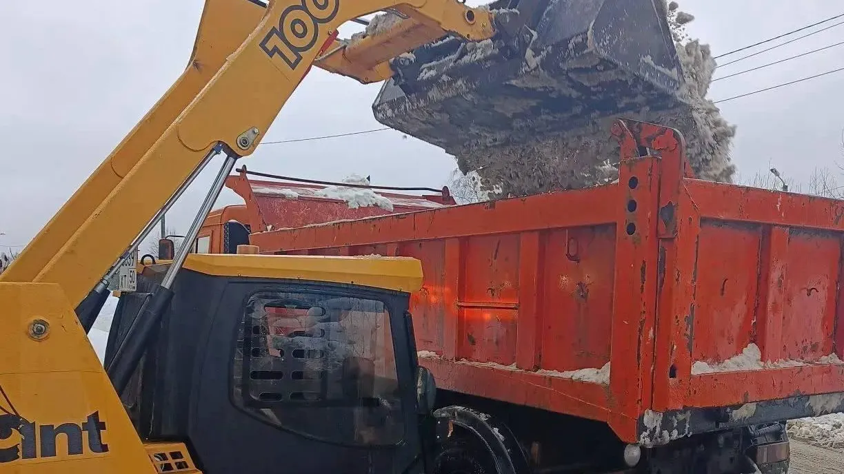 С начала года в Подмосковье вывезли более 1,3 млн кубометров снега