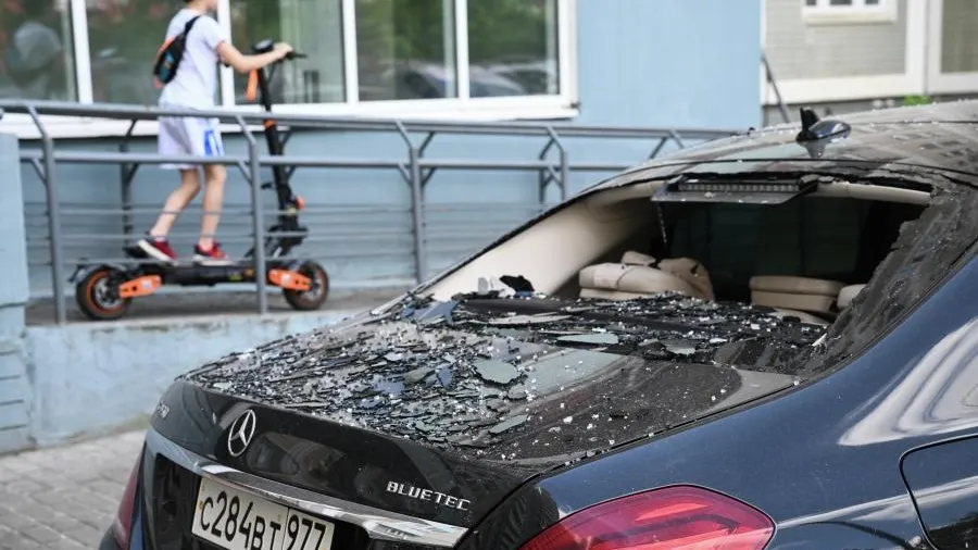 В Балашихе ликвидируют последствия массовой атаки БПЛА
