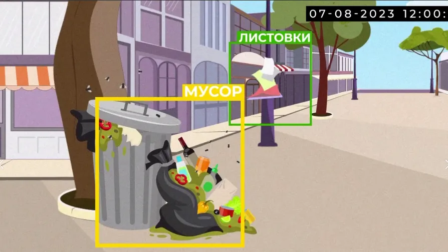 Нейросеть контролирует чистоту общественных территорий Подмосковья