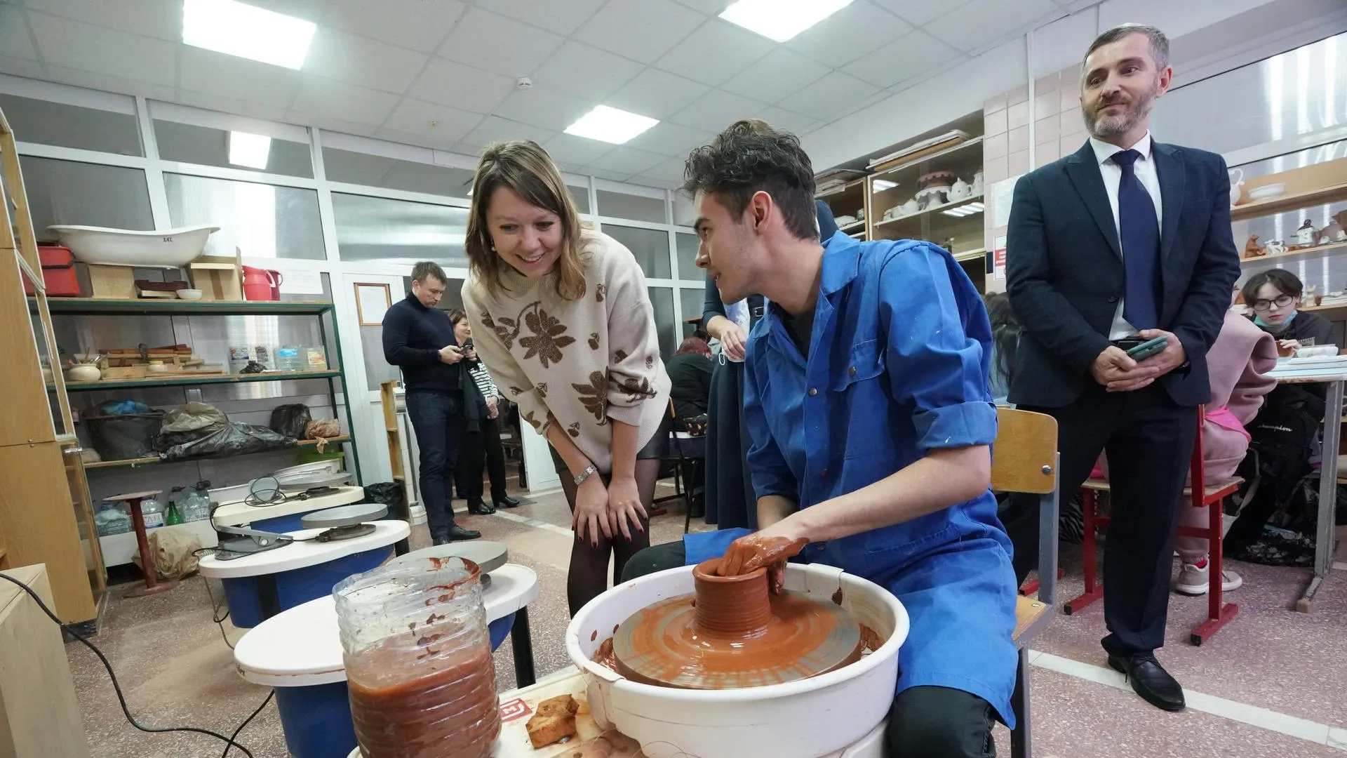 Вице‑губернатор Подмосковья Наталья Виртуозова познакомилась с турпотенциалом Гжели